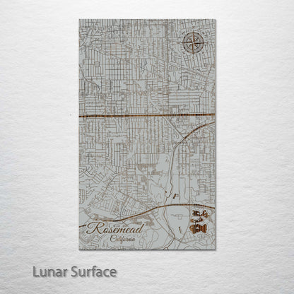 Rosemead, California Street Map