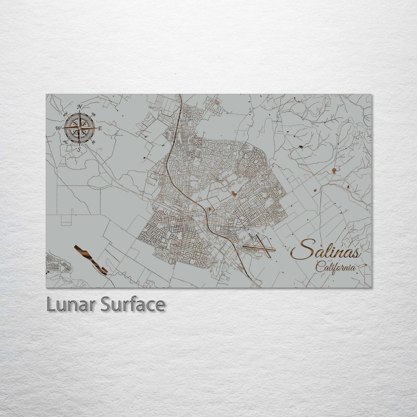 Salinas, California Street Map