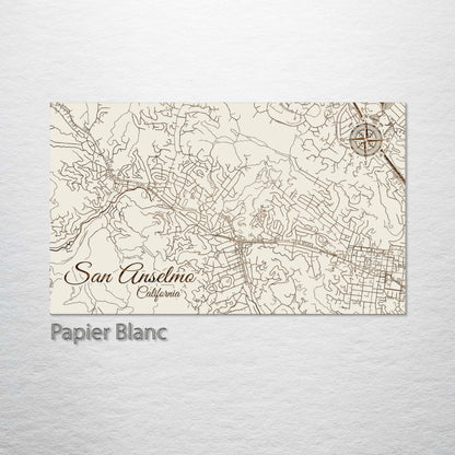 San Anselmo, California Street Map