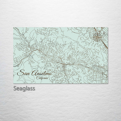 San Anselmo, California Street Map