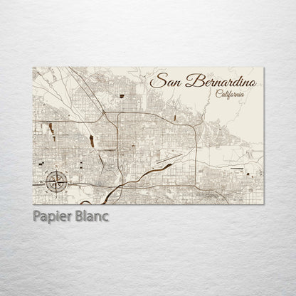 San Bernardino, California Street Map