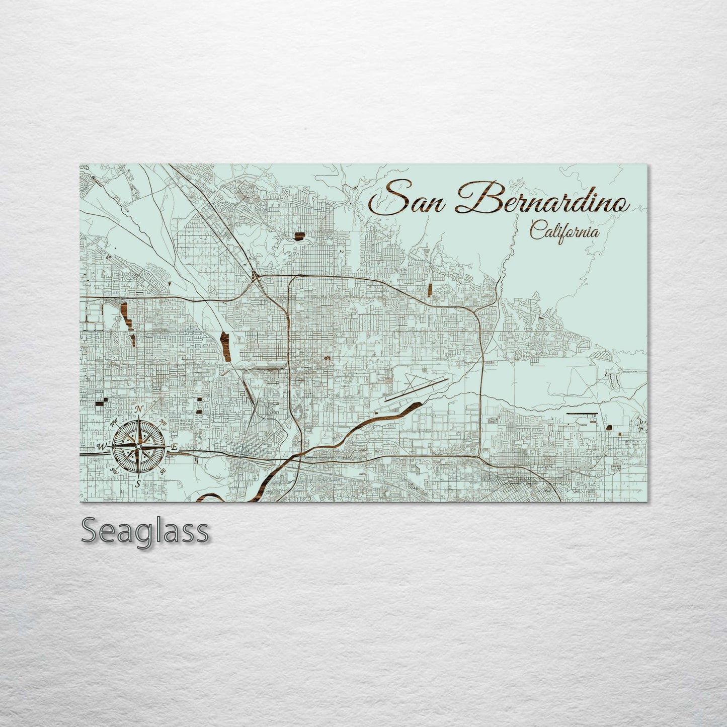 San Bernardino, California Street Map