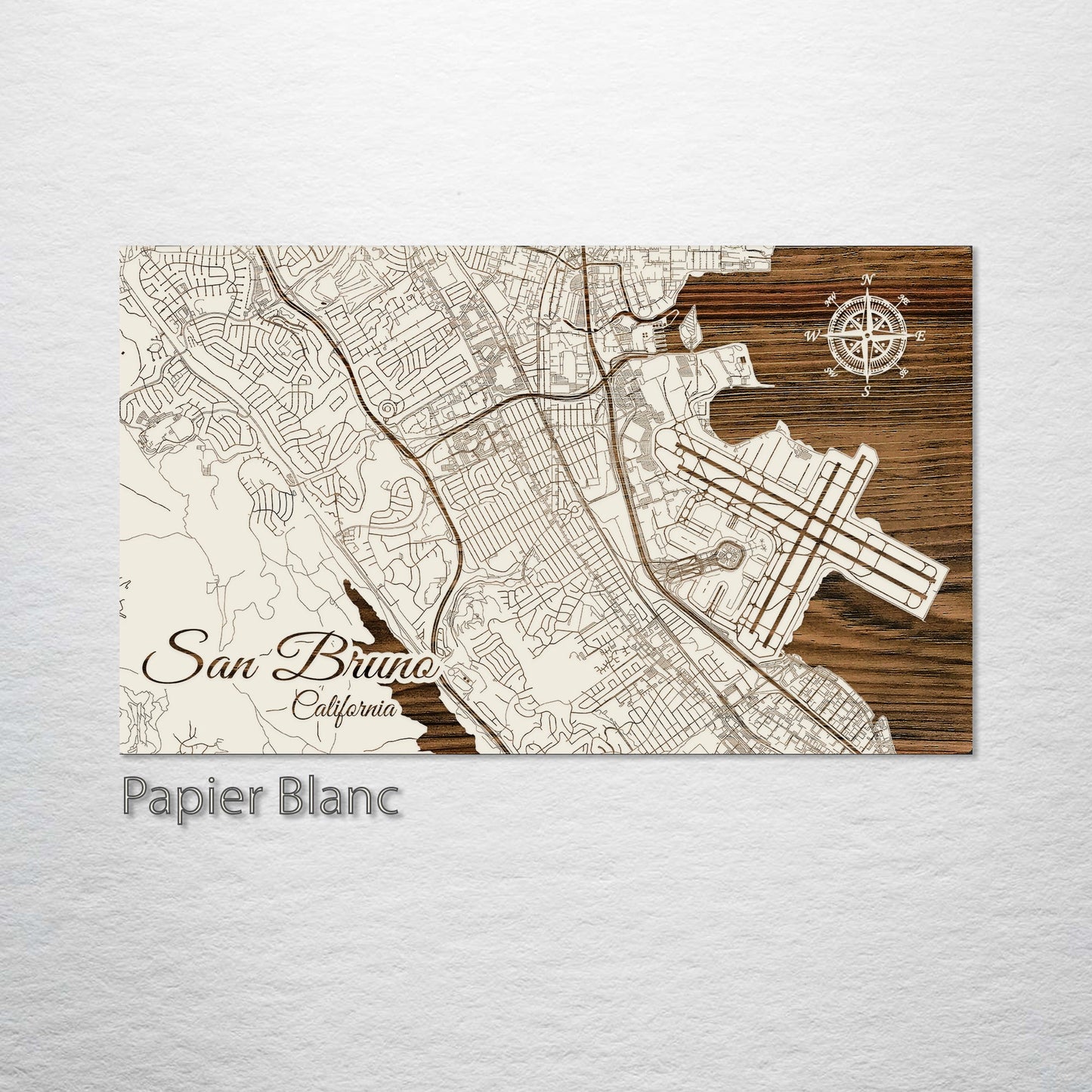 San Bruno, California Street Map