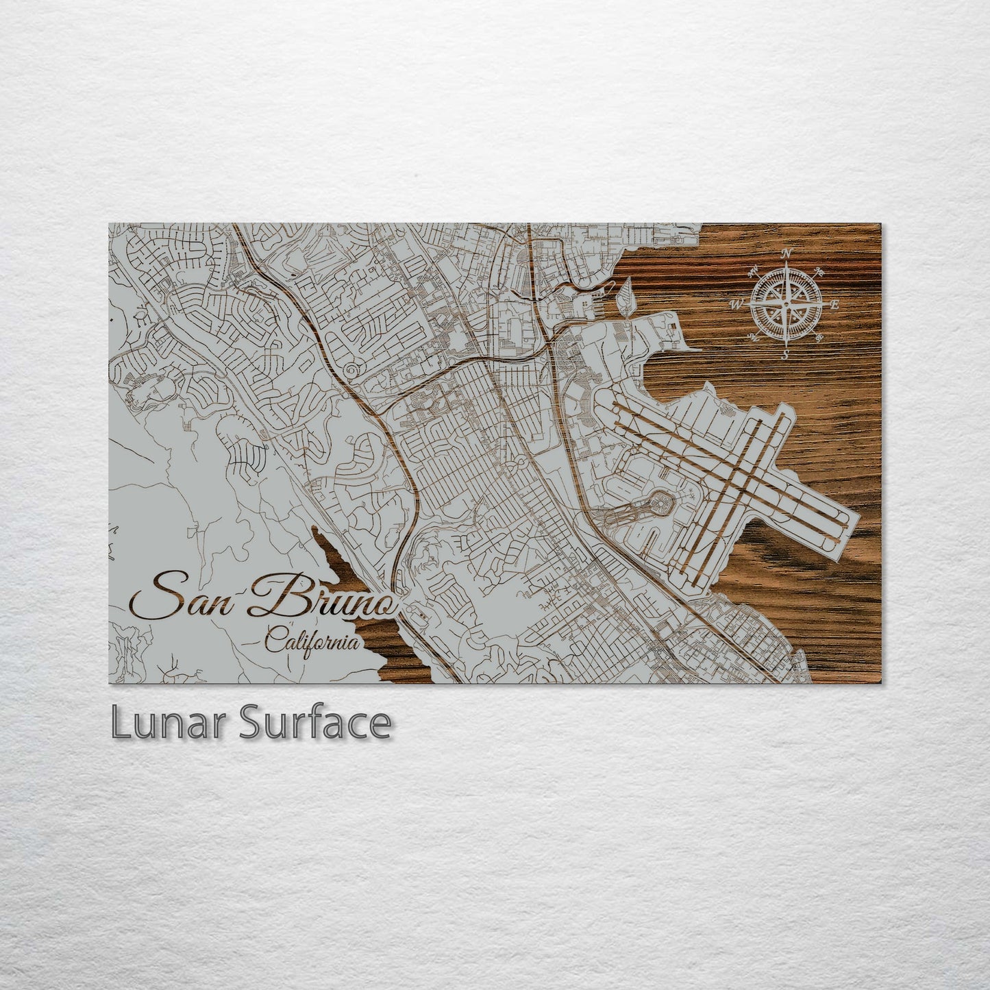 San Bruno, California Street Map