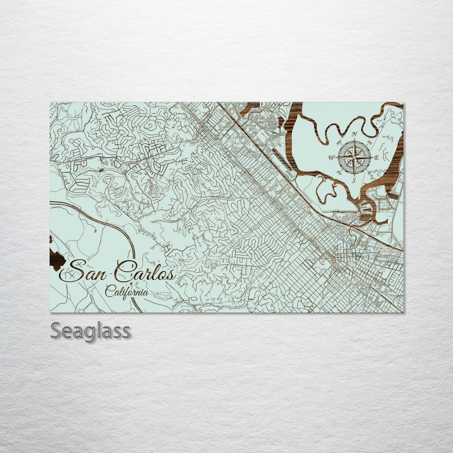 San Carlos, California Street Map