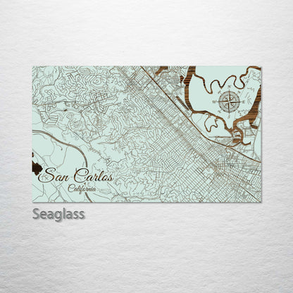 San Carlos, California Street Map