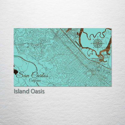 San Carlos, California Street Map