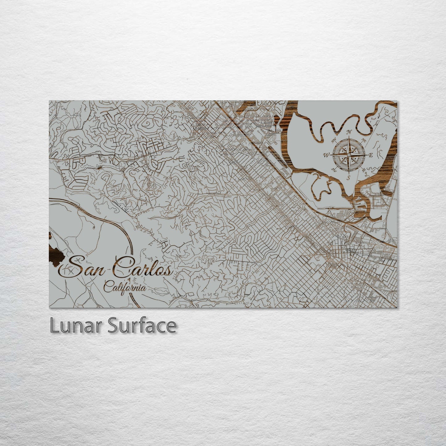 San Carlos, California Street Map