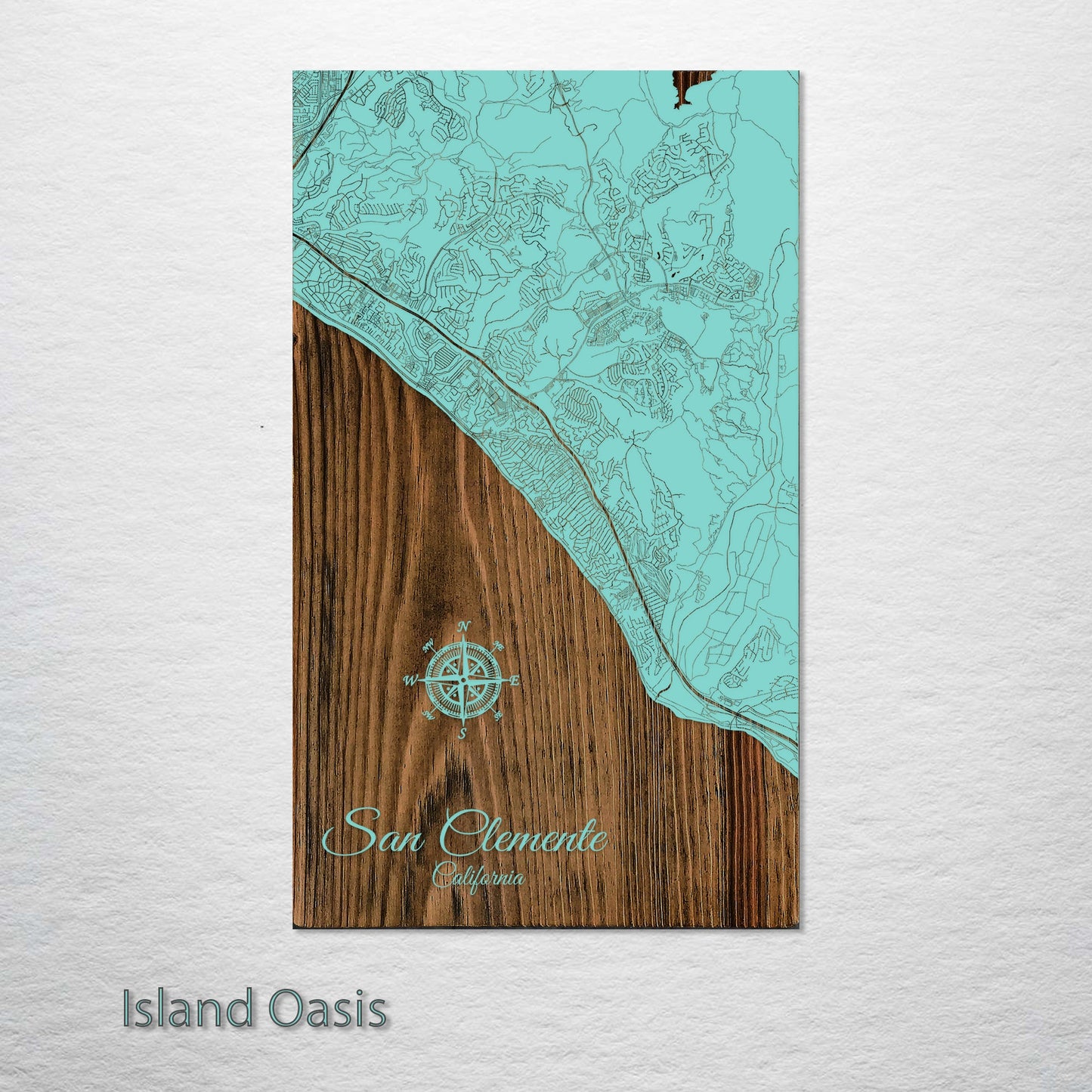 San Clemente, California Street Map