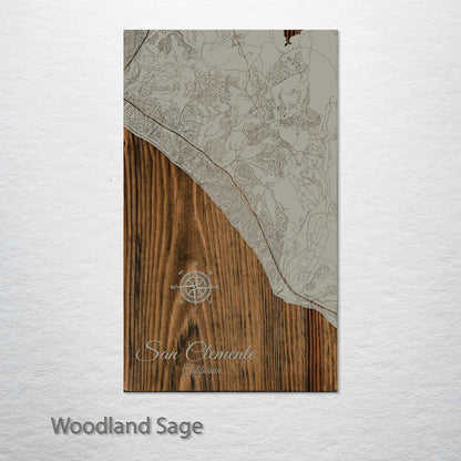 San Clemente, California Street Map