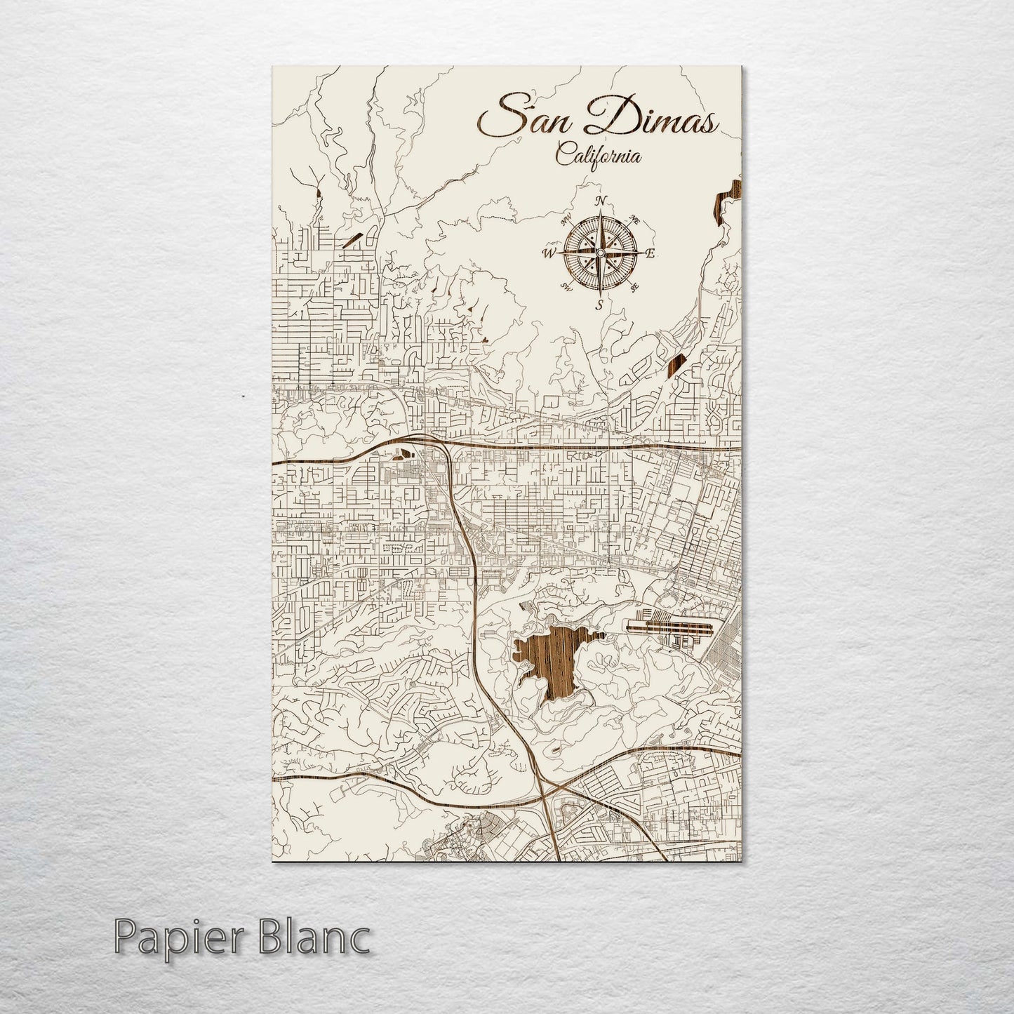 San Dimas, California Street Map