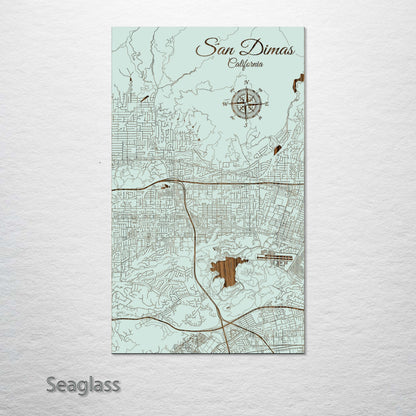 San Dimas, California Street Map