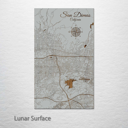 San Dimas, California Street Map