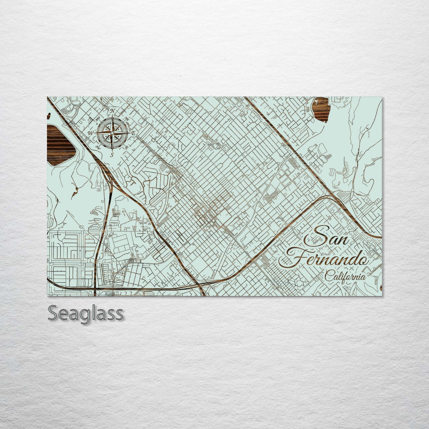 San Fernando, California Street Map