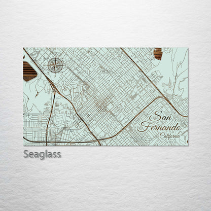 San Fernando, California Street Map