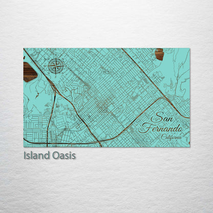 San Fernando, California Street Map