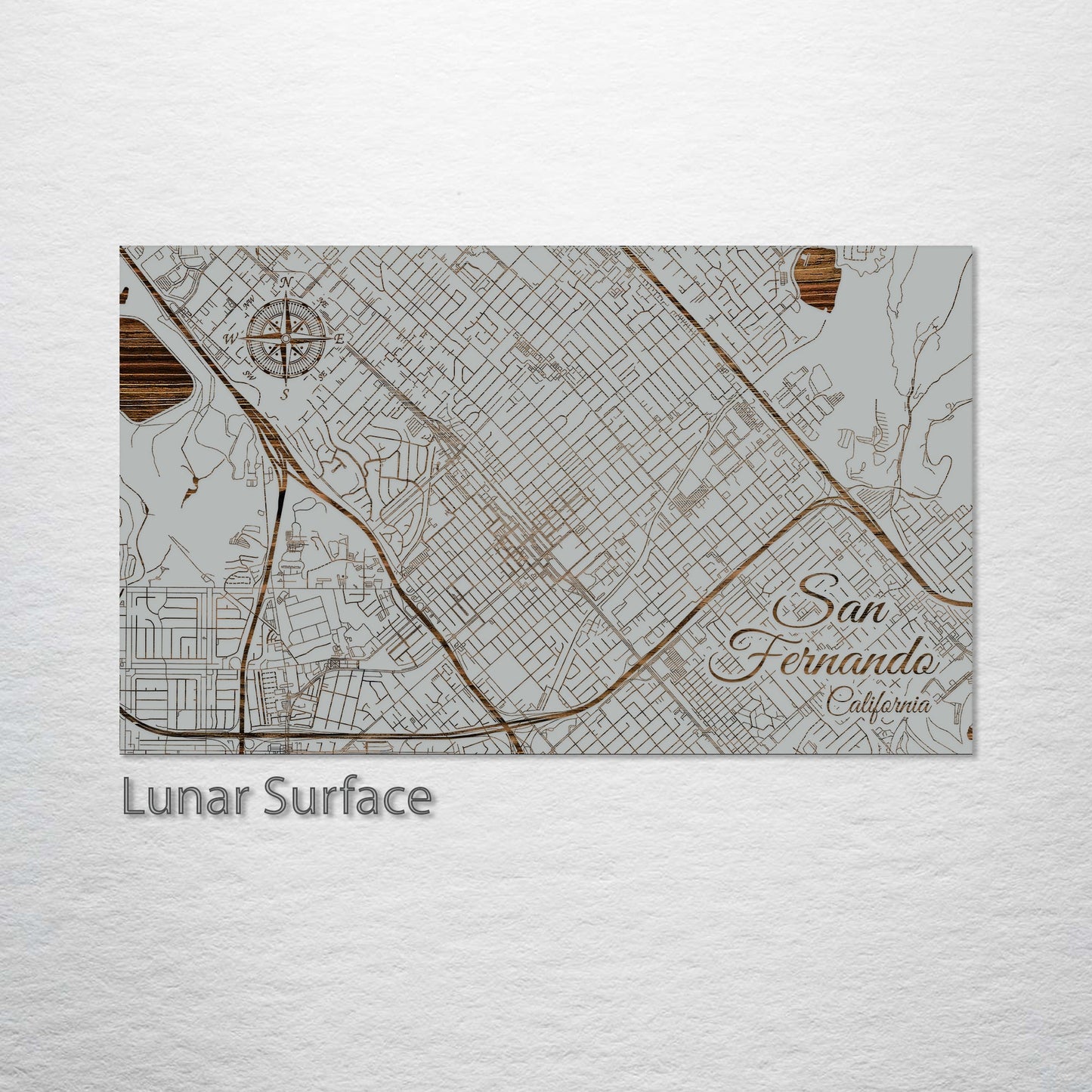 San Fernando, California Street Map