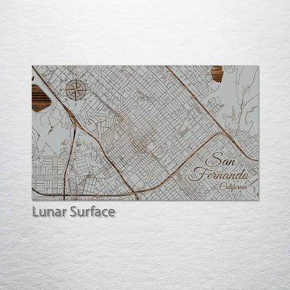 San Fernando, California Street Map