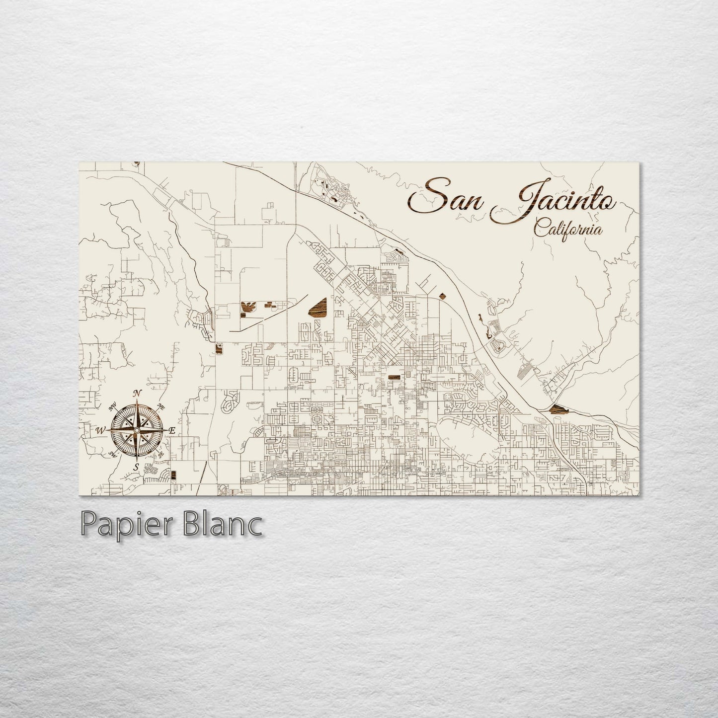 San Jacinto, California Street Map