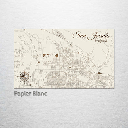 San Jacinto, California Street Map