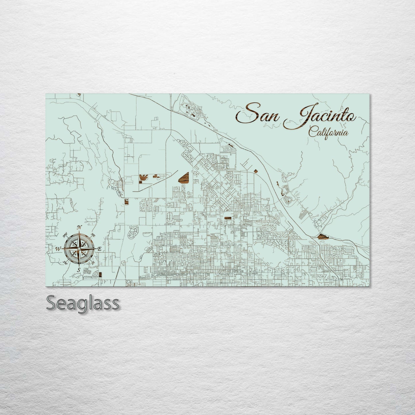 San Jacinto, California Street Map