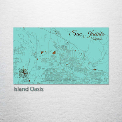 San Jacinto, California Street Map