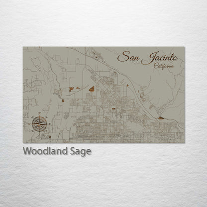 San Jacinto, California Street Map