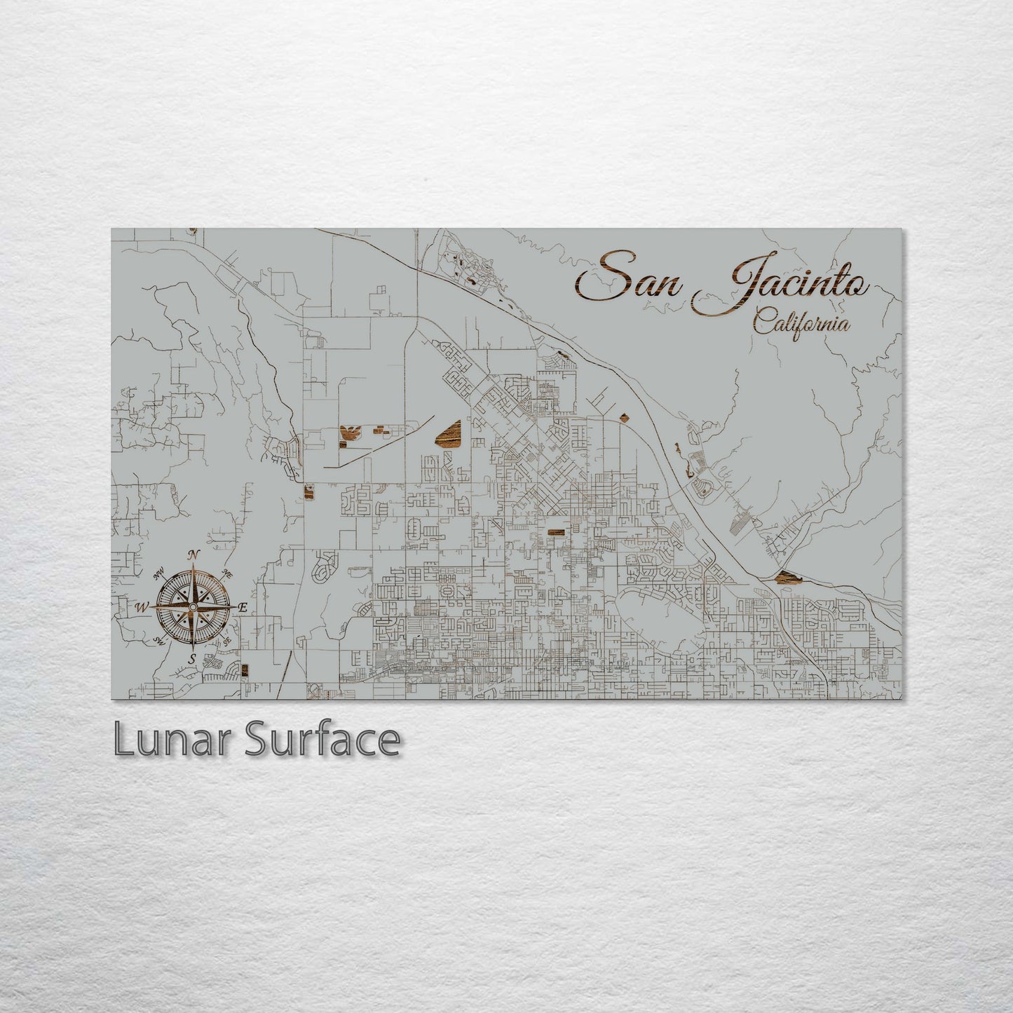 San Jacinto, California Street Map