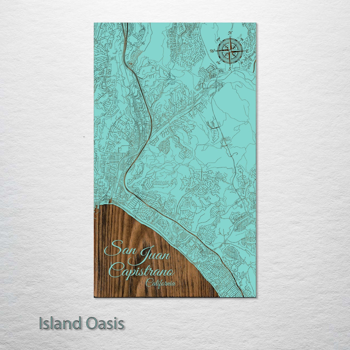 San Juan Capistrano, California Street Map