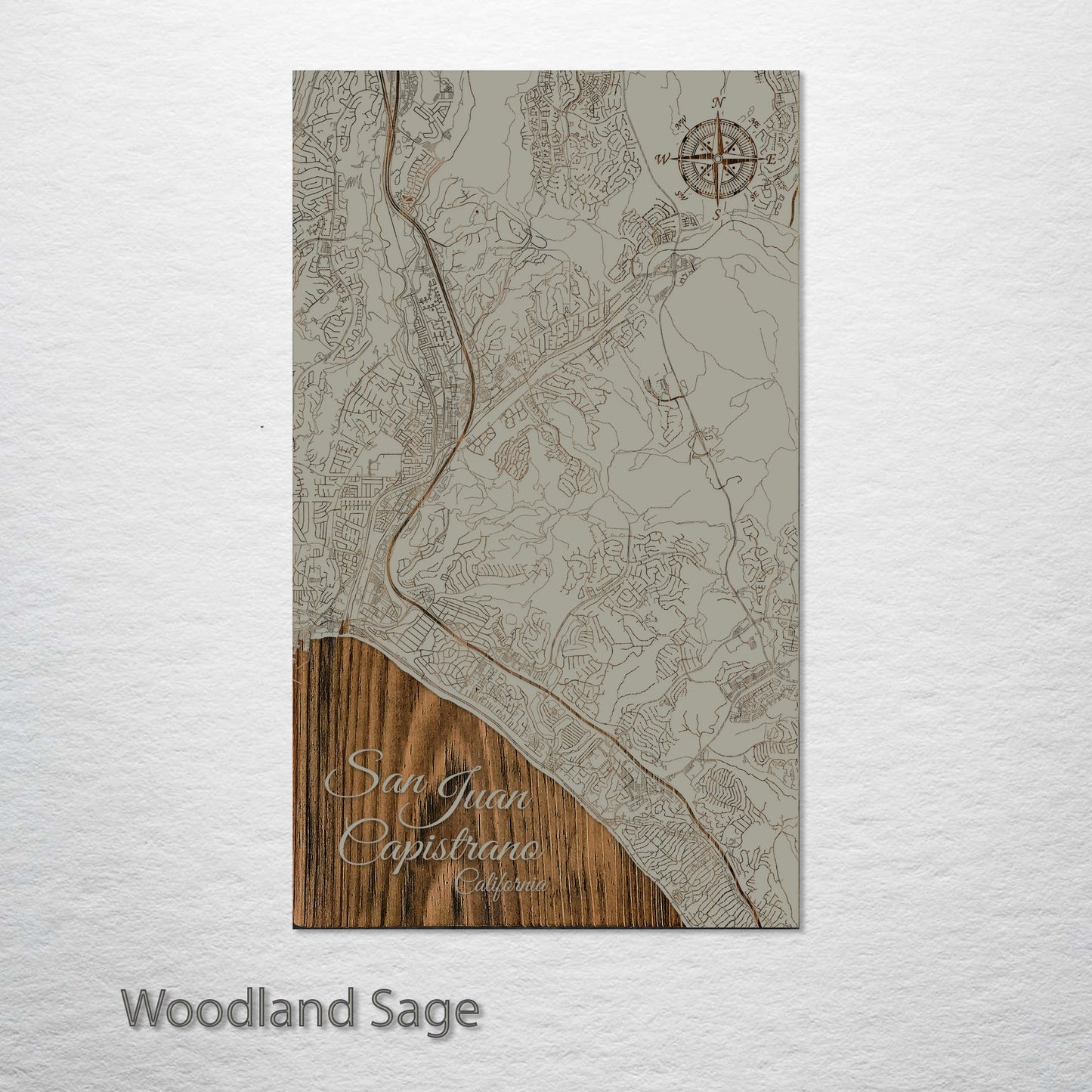 San Juan Capistrano, California Street Map