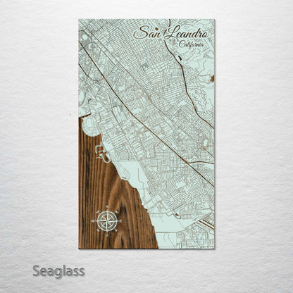 San Leandro, California Street Map