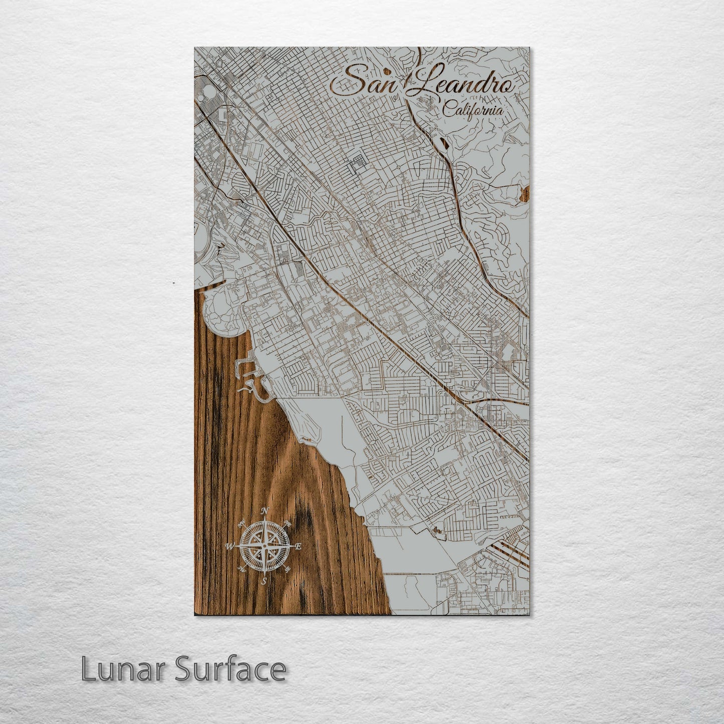 San Leandro, California Street Map