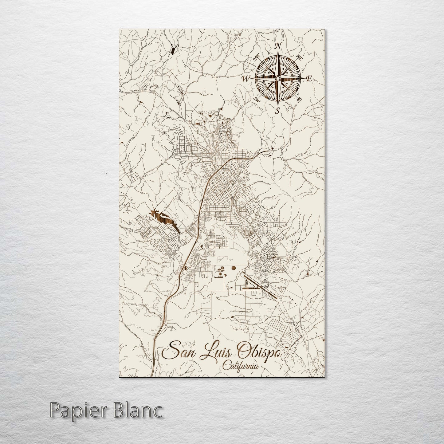 San Luis Obispo, California Street Map