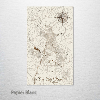 San Luis Obispo, California Street Map