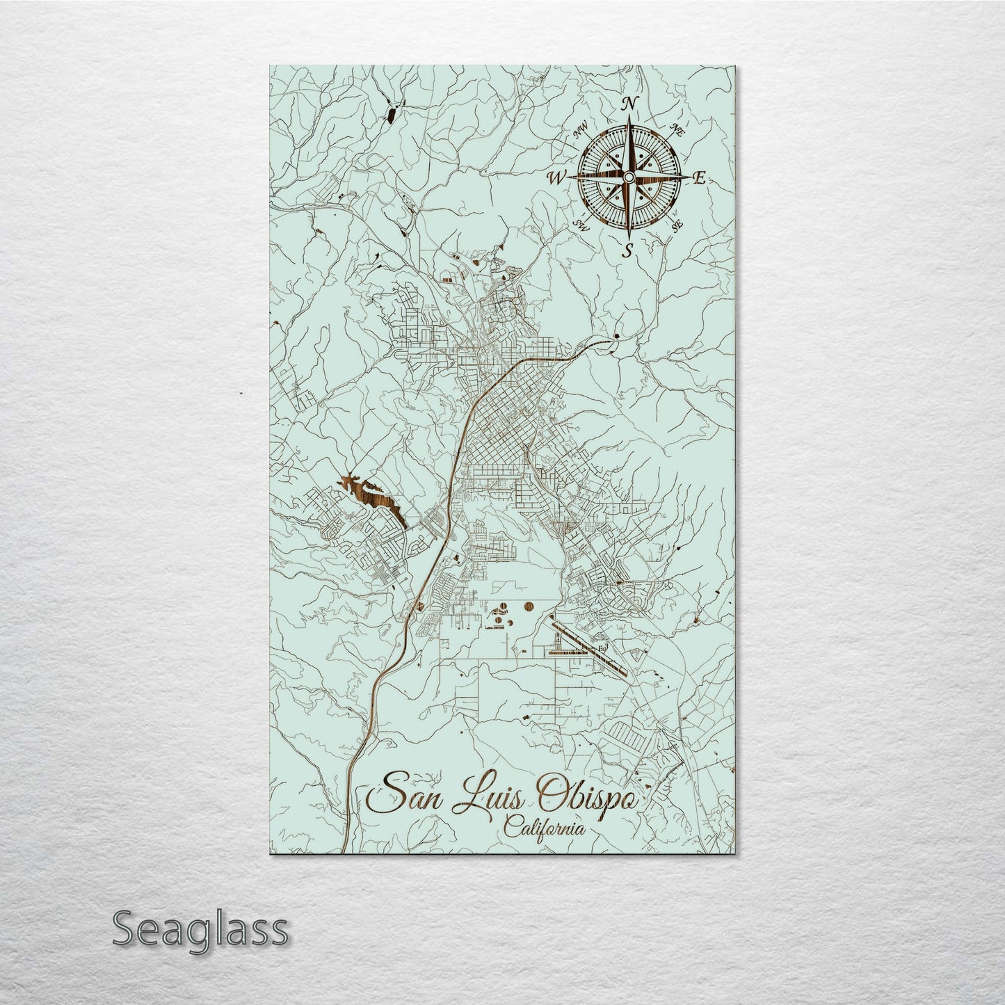 San Luis Obispo, California Street Map