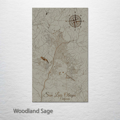 San Luis Obispo, California Street Map