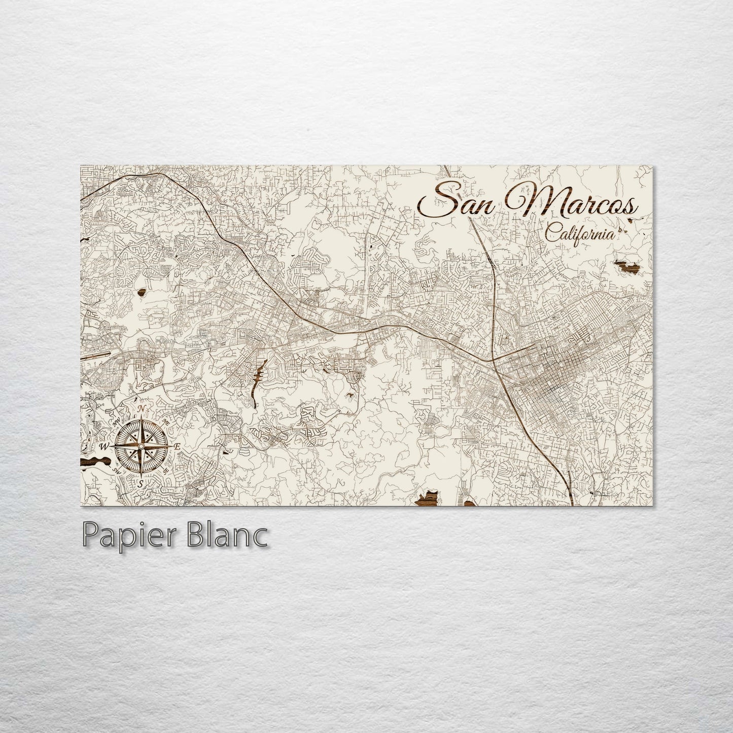 San Marcos, California Street Map