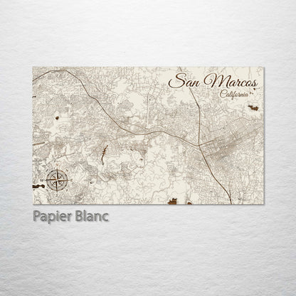 San Marcos, California Street Map