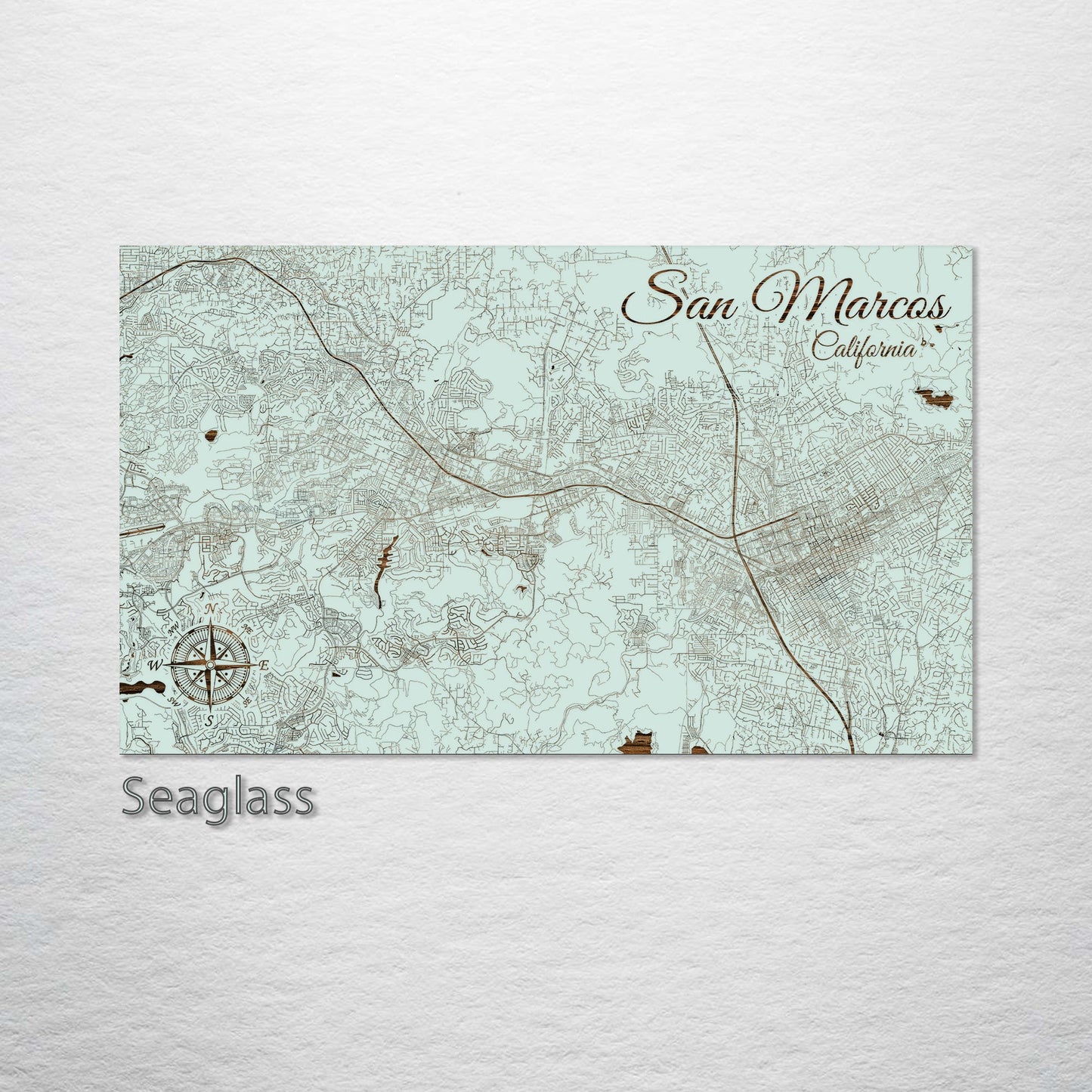 San Marcos, California Street Map