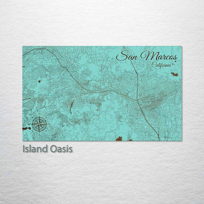 San Marcos, California Street Map