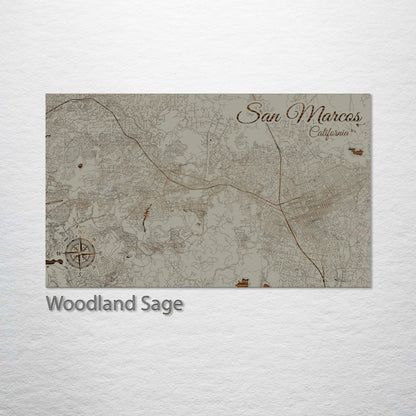 San Marcos, California Street Map