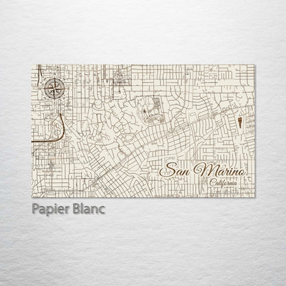 San Marino, California Street Map