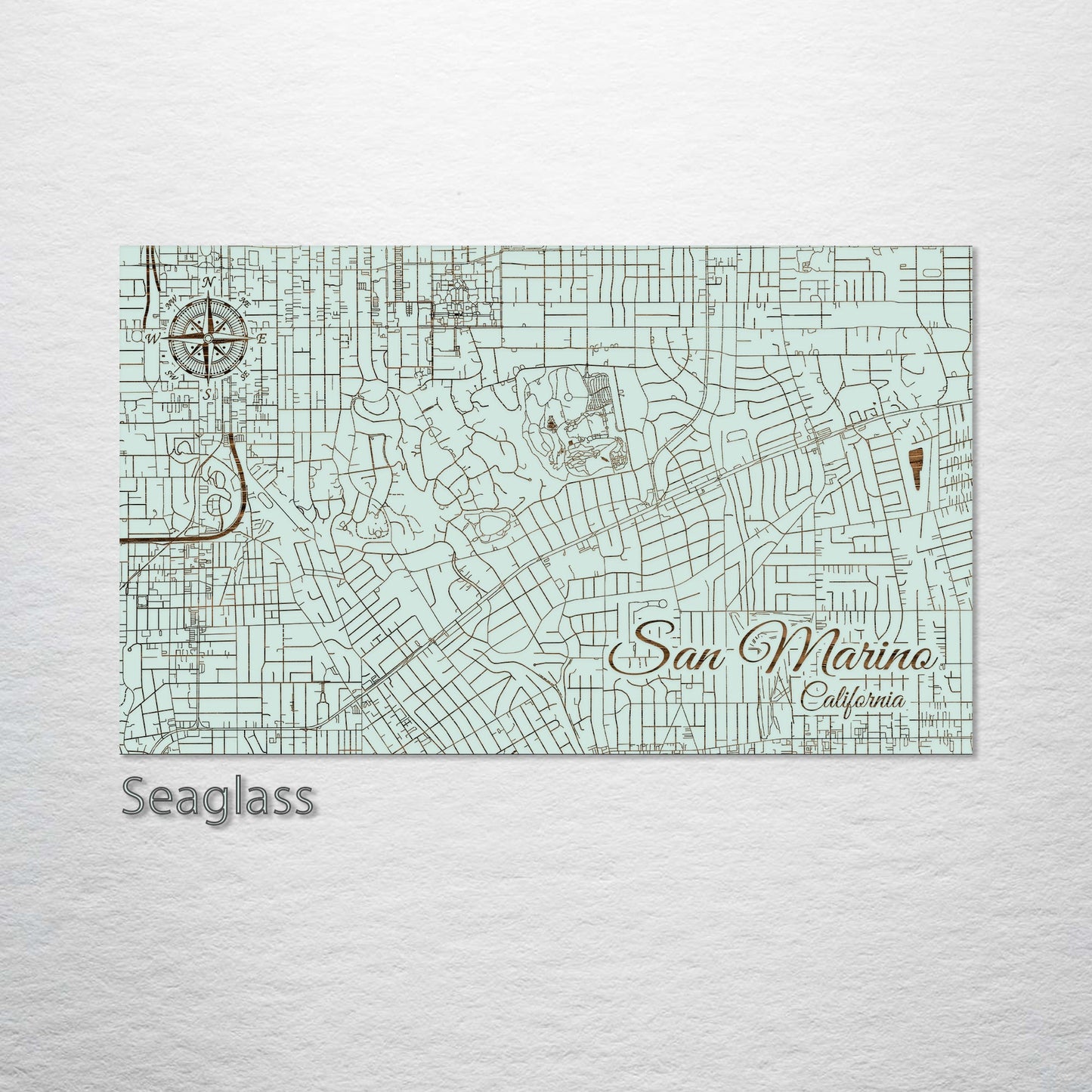 San Marino, California Street Map