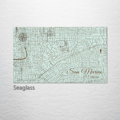 San Marino, California Street Map