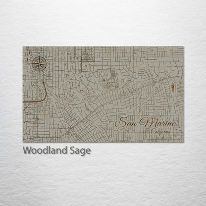 San Marino, California Street Map