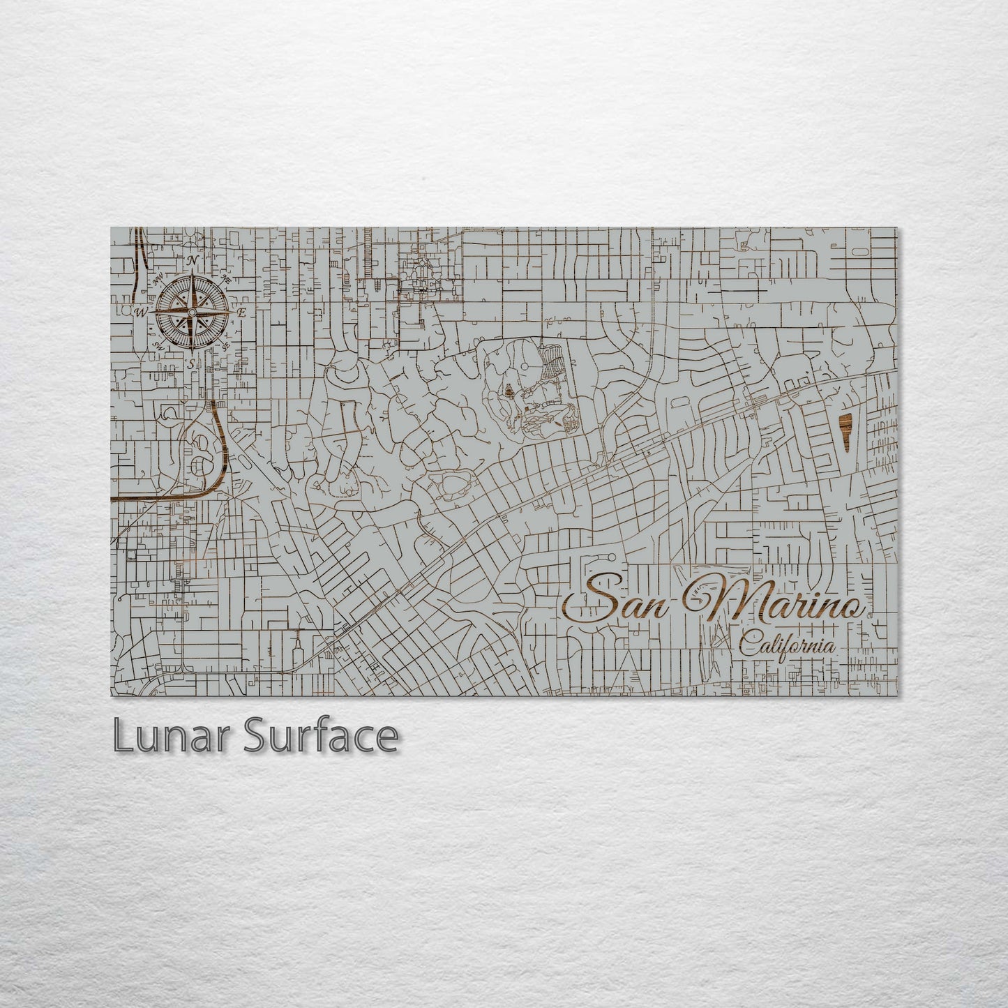 San Marino, California Street Map