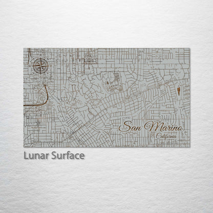 San Marino, California Street Map