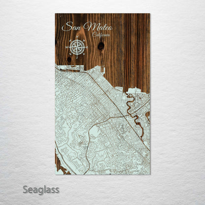 San Mateo, California Street Map