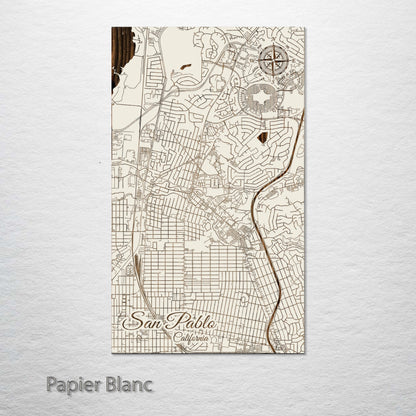 San Pablo, California Street Map