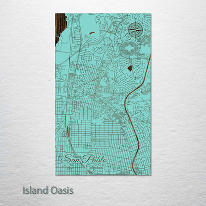 San Pablo, California Street Map